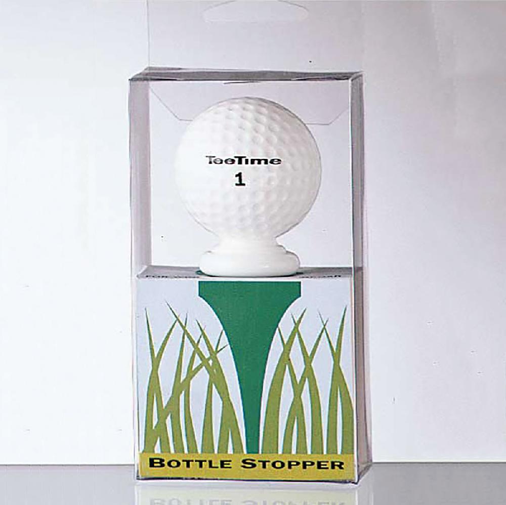 Prodyne TEE TIME White Acrylic Golf Ball Stopper - Prodyne