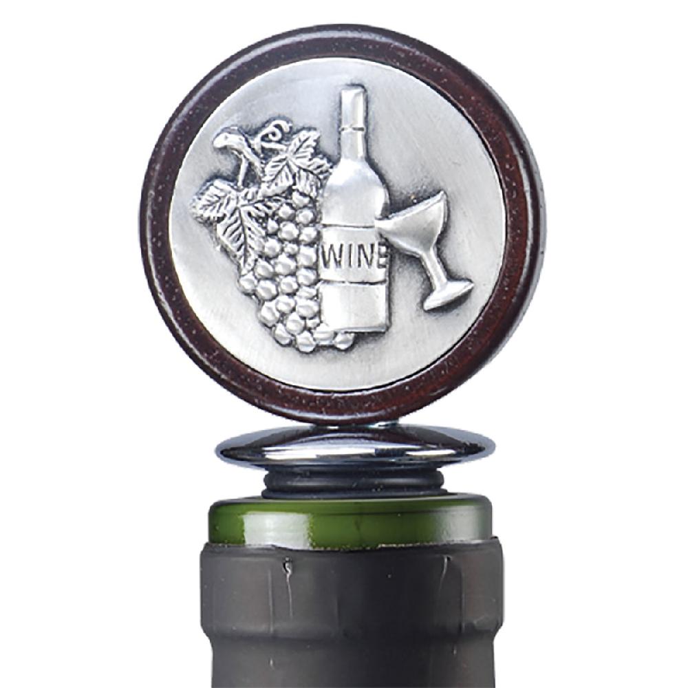prodyne Wine Bottle Medallion Bottle Stopper - Prodyne