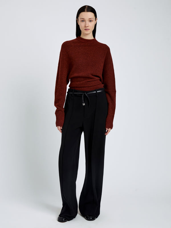 Proenza Schouler Proenza Schouler Abie Top In Clean Boiled Wool - Cinnamon