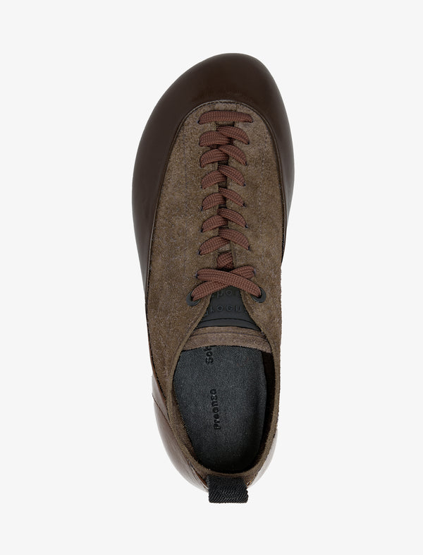 Proenza Schouler Proenza Schouler Arcadia Sneakers In Brushed Calf Suede - Chocolate