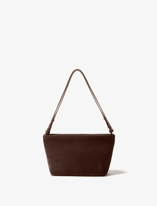 Proenza Schouler Proenza Schouler Bond Bag In Suede - Chocolate