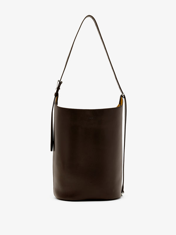 Proenza Schouler Proenza Schouler Brant Bucket Bag In Smooth Calf - Chocolate