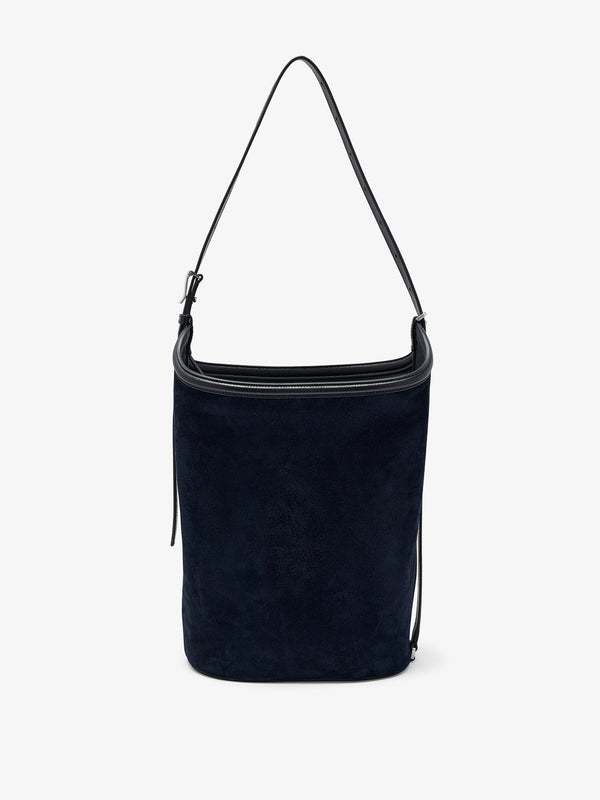 Proenza Schouler Proenza Schouler Brant Bucket Bag In Soft Suede - Dark Navy