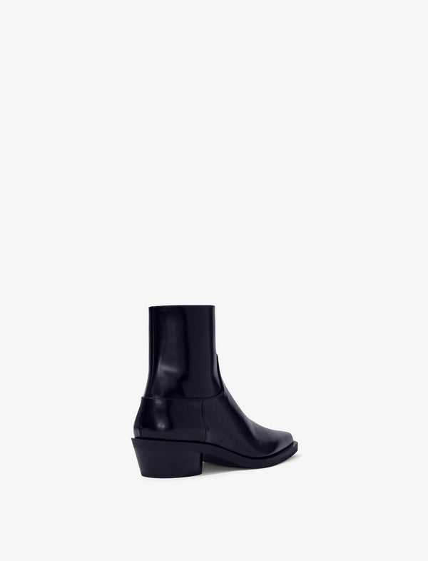 Proenza Schouler Proenza Schouler Bronco Ankle Boots In Spazzolato Leather - Black