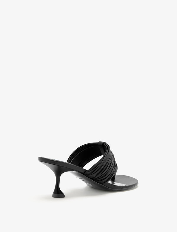 Proenza Schouler Proenza Schouler Cable T-Strap Sandals - Black