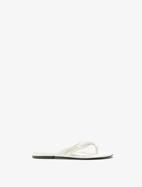 Proenza Schouler Proenza Schouler Cable Thong Sandals - Ecru