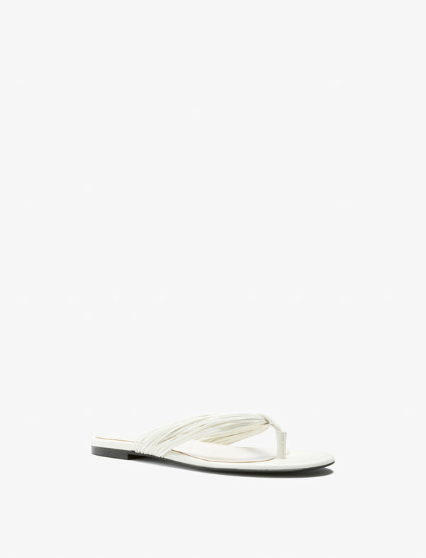 proenza schouler Proenza Schouler Cable Thong Sandals - Ecru