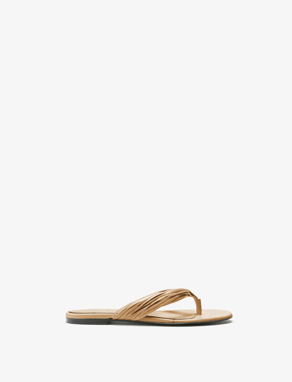 proenza schouler Proenza Schouler Cable Thong Sandals - Khaki