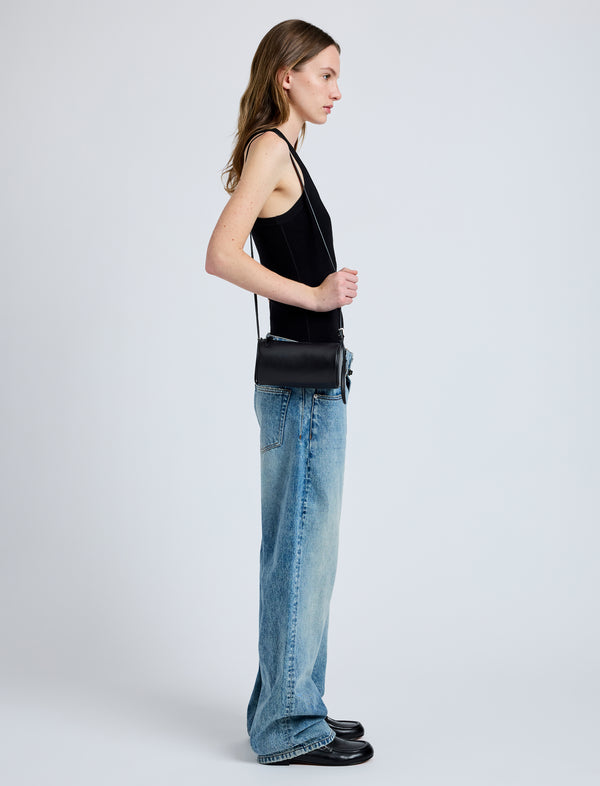 proenza schouler Proenza Schouler Crossbody Silo Bag - Black