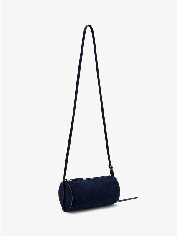 Proenza Schouler Proenza Schouler Crossbody Silo Bag In Suede - Deep Navy