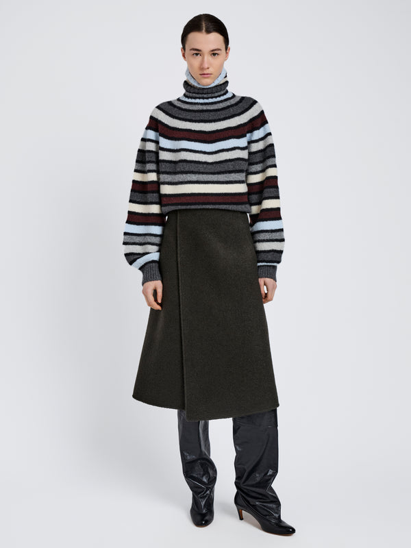 Proenza Schouler Proenza Schouler Danea Top In Stripe Cashmere - Neutral Multi