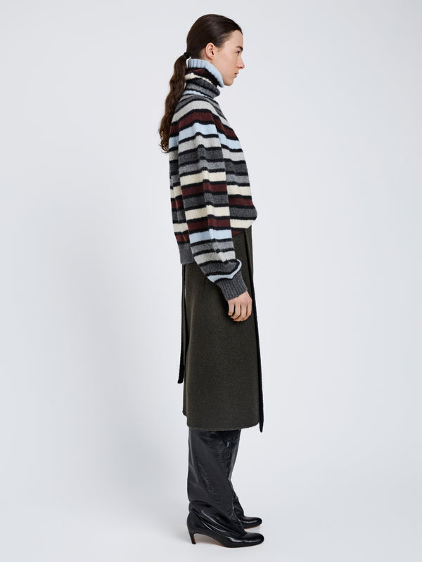 Proenza Schouler Proenza Schouler Danea Top In Stripe Cashmere - Neutral Multi