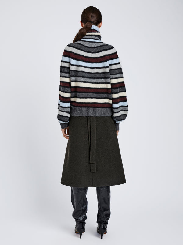 Proenza Schouler Proenza Schouler Danea Top In Stripe Cashmere - Neutral Multi