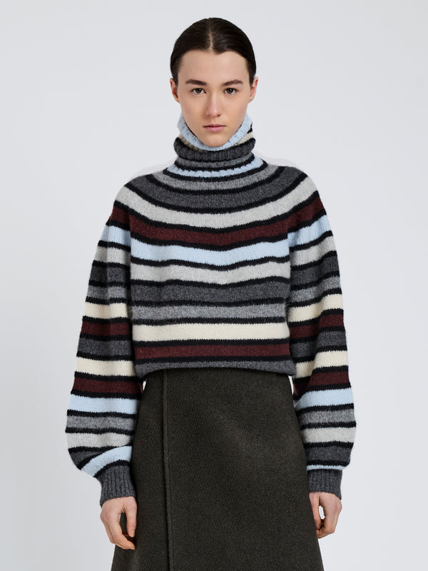 proenza schouler Proenza Schouler Danea Top in Stripe Cashmere - Neutral Multi