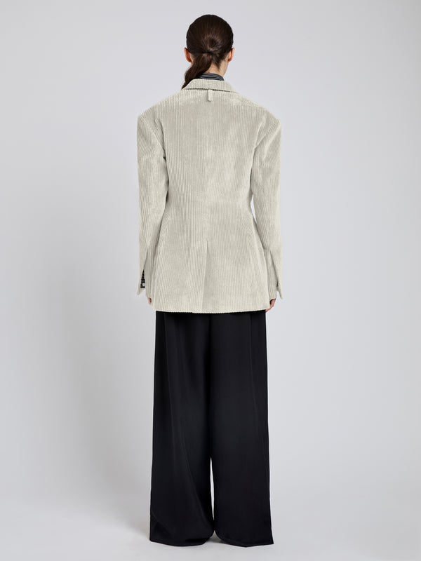Proenza Schouler Proenza Schouler Daria Jacket In Corduroy - Ecru