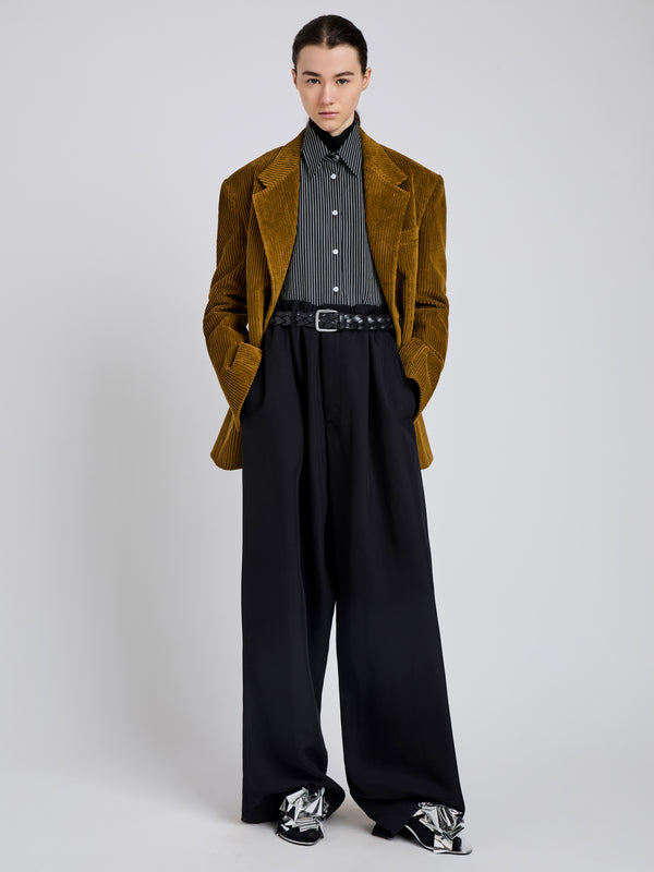 Proenza Schouler Proenza Schouler Daria Jacket In Corduroy - Fatigue