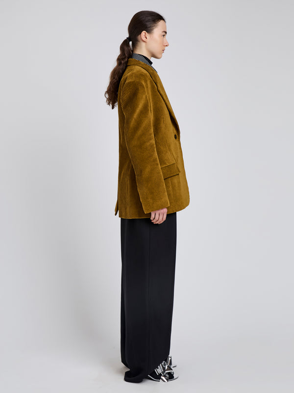 Proenza Schouler Proenza Schouler Daria Jacket In Corduroy - Fatigue