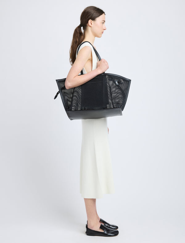 Proenza Schouler Proenza Schouler Days Carryall In Mesh - Black