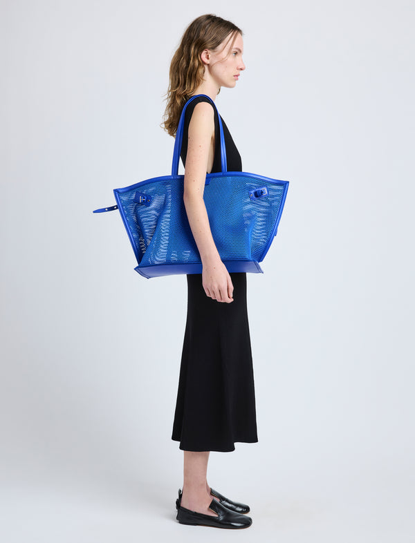 Proenza Schouler Proenza Schouler Days Carryall In Mesh - Cobalt