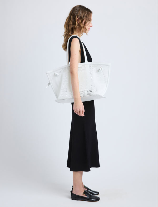 Proenza Schouler Proenza Schouler Days Carryall In Mesh - Off-White