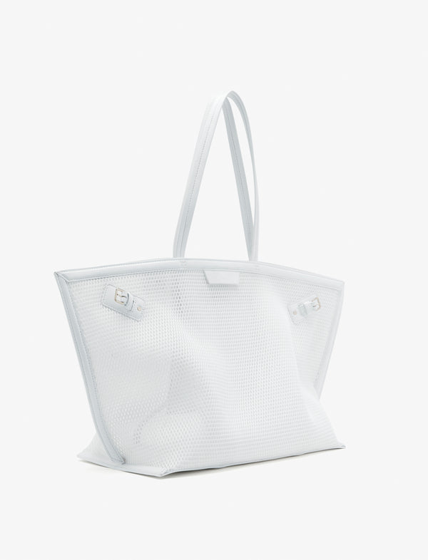 Proenza Schouler Proenza Schouler Days Carryall In Mesh - Off-White