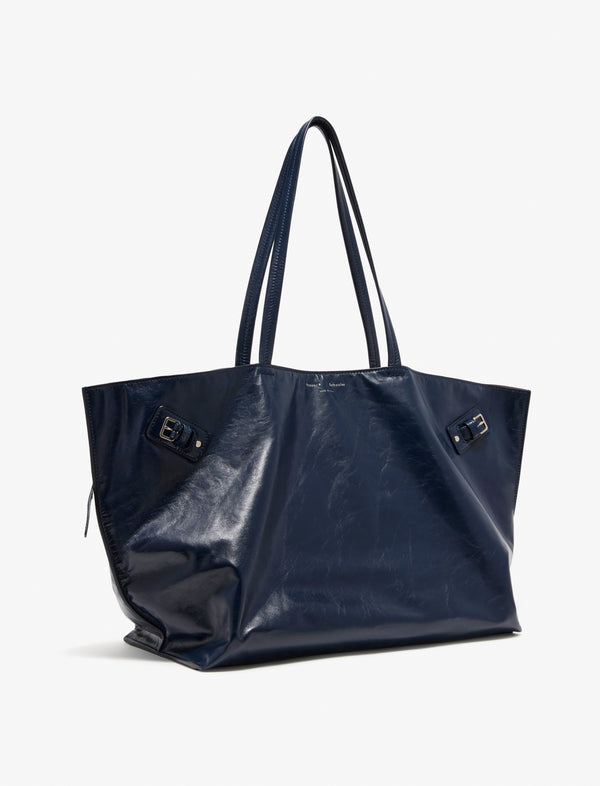 Proenza Schouler Proenza Schouler Days Carryall In Paper Calf - Navy