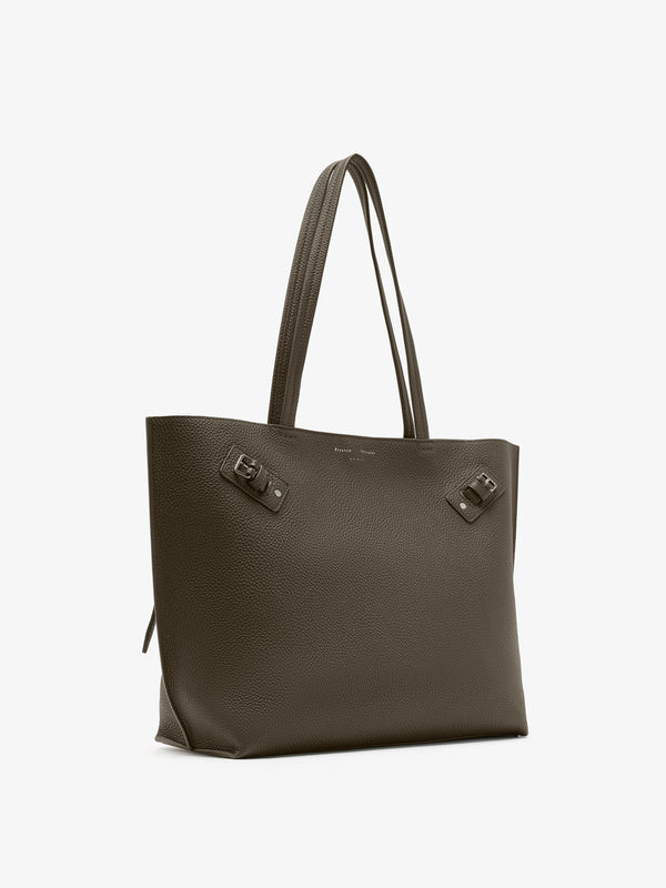Proenza Schouler Proenza Schouler Days Tote In Pebbled Calfskin - Olive