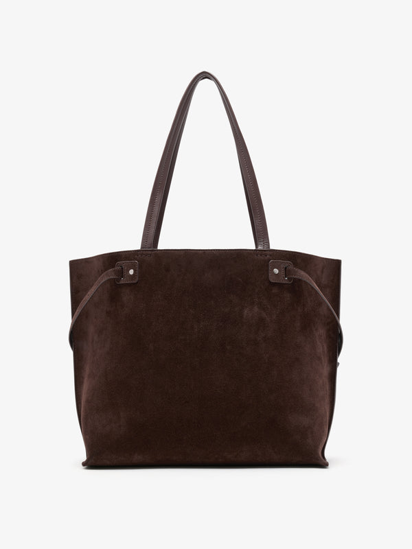Proenza Schouler Proenza Schouler Days Tote In Soft Suede - Chocolate