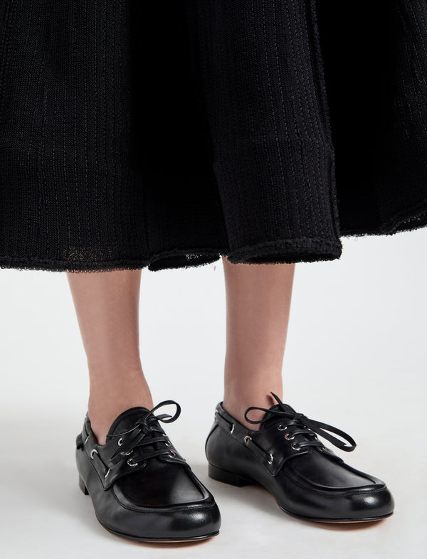Proenza Schouler Proenza Schouler Deck Shoes In Nappa - Black