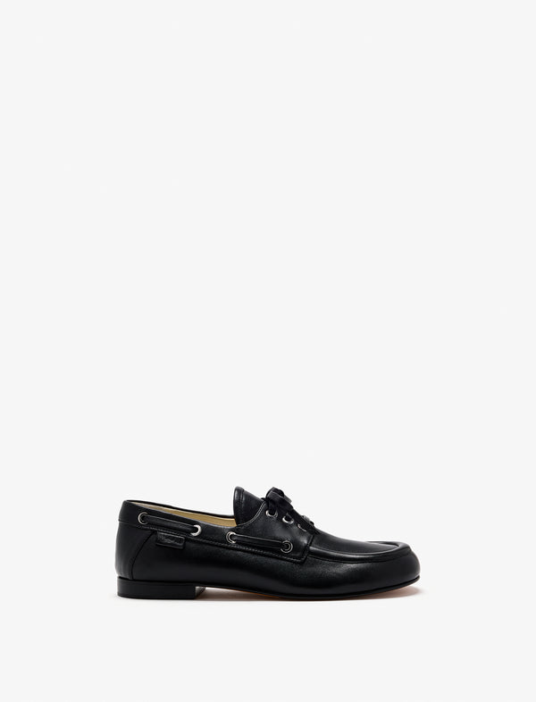 Proenza Schouler Proenza Schouler Deck Shoes In Nappa - Black