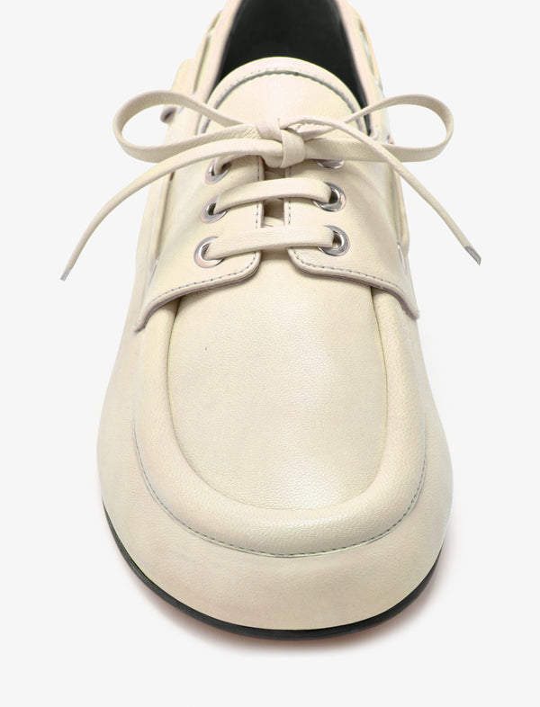 Proenza Schouler Proenza Schouler Deck Shoes In Nappa - Ecru