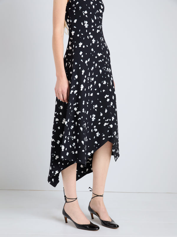 Proenza Schouler Proenza Schouler Devora Dress In Printed Viscose - Black Multi