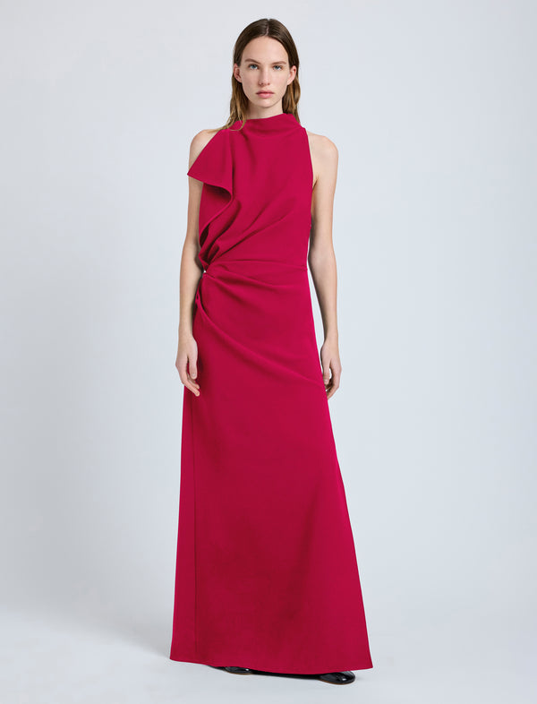 proenza schouler Proenza Schouler Devyn Dress in Matte Double Crepe - Orchid