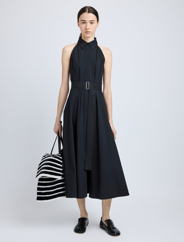 proenza schouler Proenza Schouler Dorothy Dress in Eco Cotton Poplin - Black