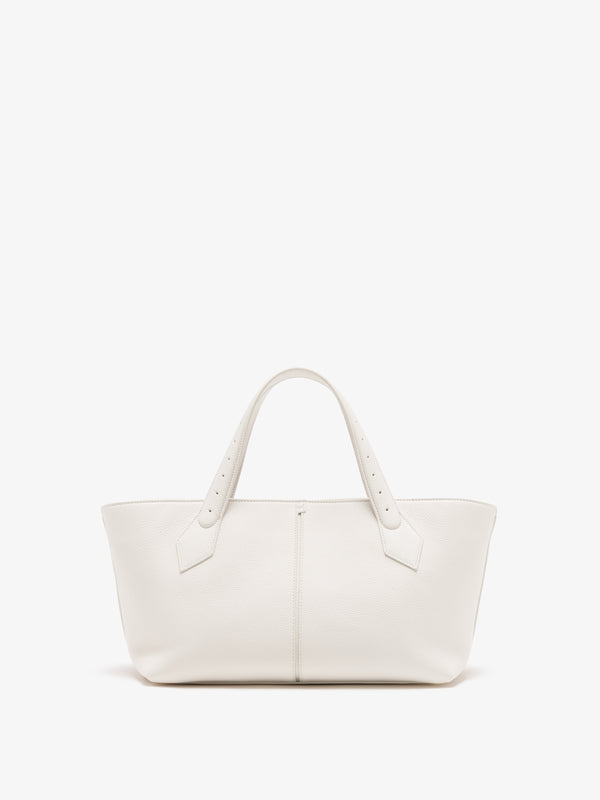 Proenza Schouler Proenza Schouler East West Chelsea Tote In Pebbled Calf - Soft White
