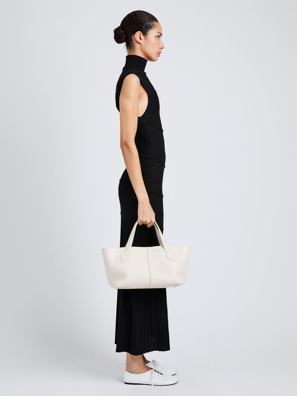 proenza schouler Proenza Schouler East West Chelsea Tote in Pebbled Calf - Soft White