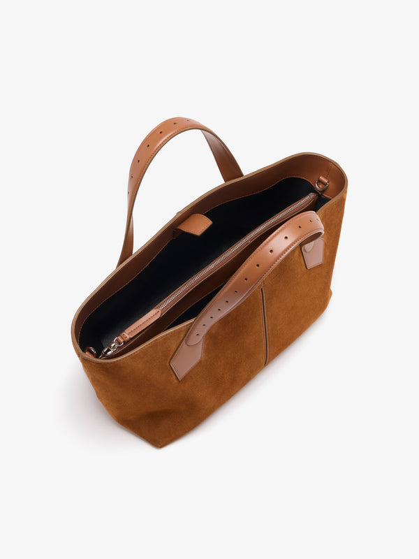 Proenza Schouler Proenza Schouler East West Chelsea Tote In Soft Suede - Saddle