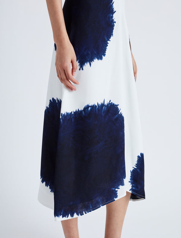 Proenza Schouler Proenza Schouler Ella Dress In Printed Viscose Crepe - White Multi