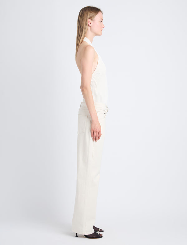 Proenza Schouler Proenza Schouler Ellsworth Jean - Ecru