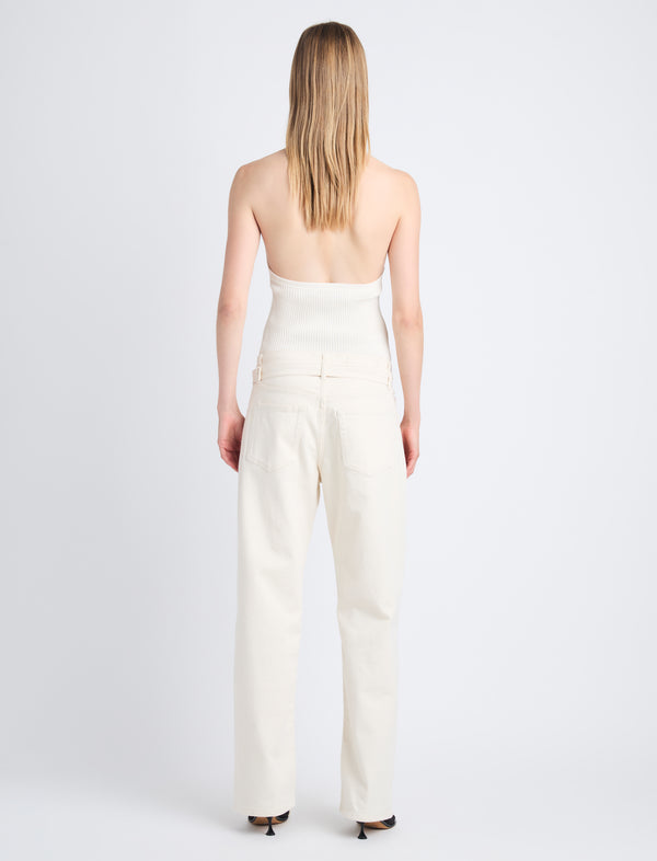 Proenza Schouler Proenza Schouler Ellsworth Jean - Ecru