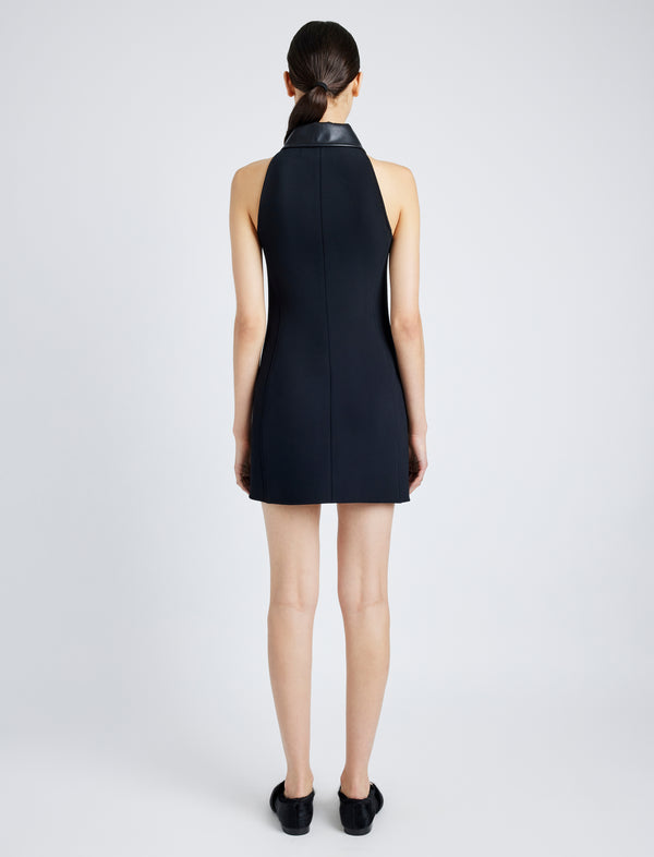 Proenza Schouler Proenza Schouler Emi Dress In Bi-Stretch Suiting - Black
