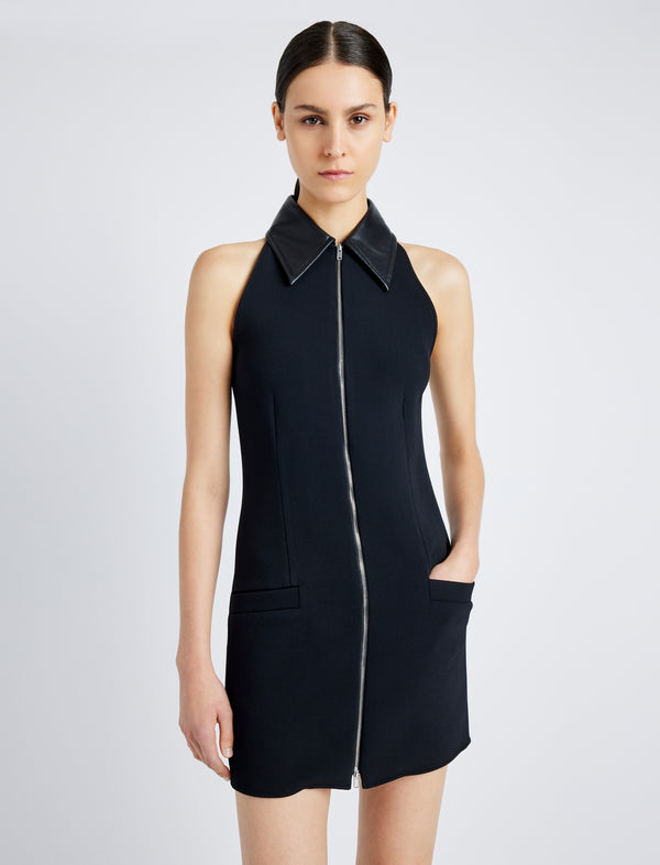 Proenza Schouler Proenza Schouler Emi Dress In Bi-Stretch Suiting - Black
