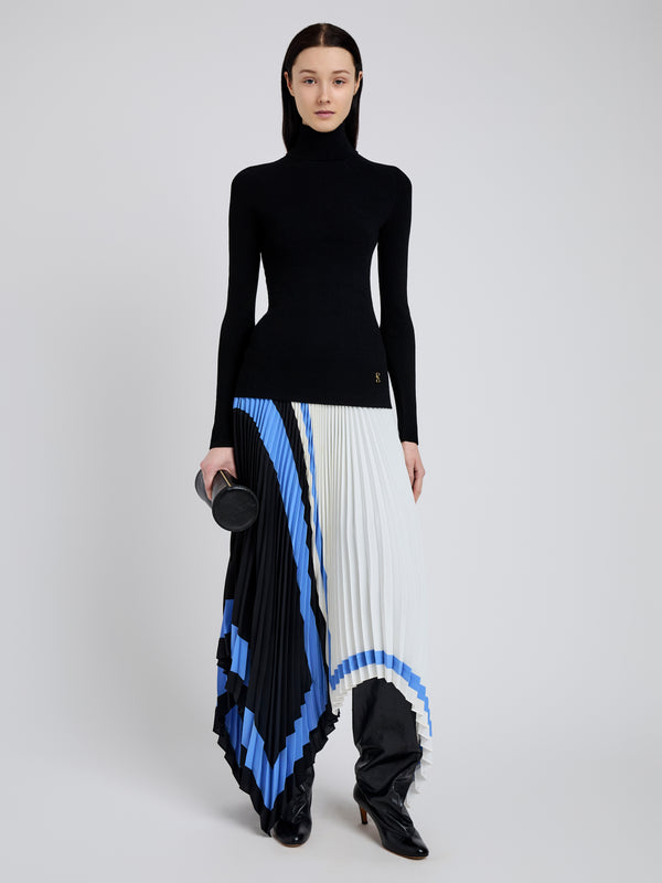 proenza schouler Proenza Schouler Emilia Skirt in Technical Crepe - White Multi