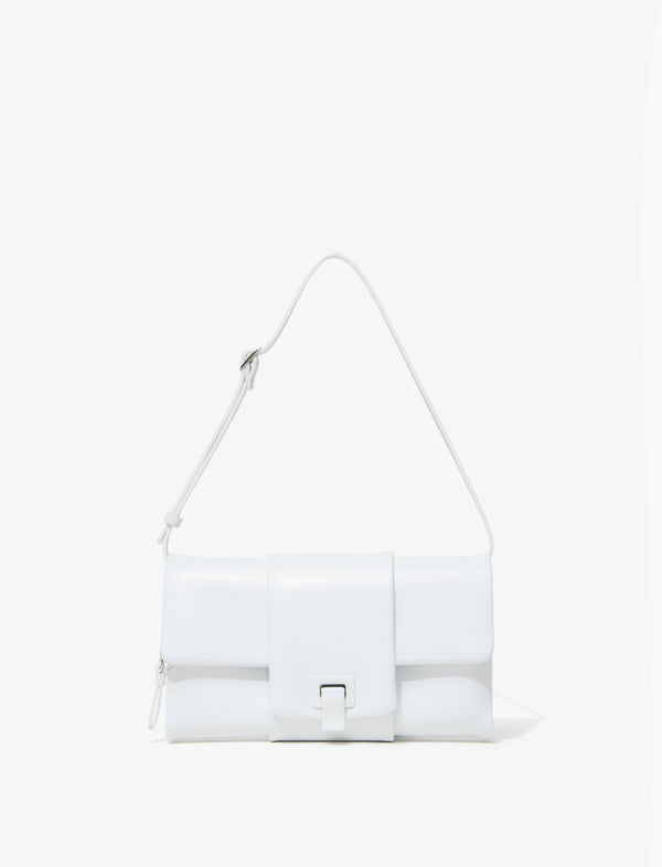 proenza schouler Proenza Schouler Flip Shoulder Bag - Optic White