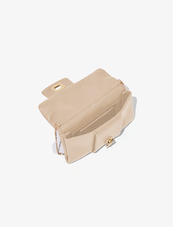 Proenza Schouler Proenza Schouler Flip Shoulder Chain Clutch - Taupe