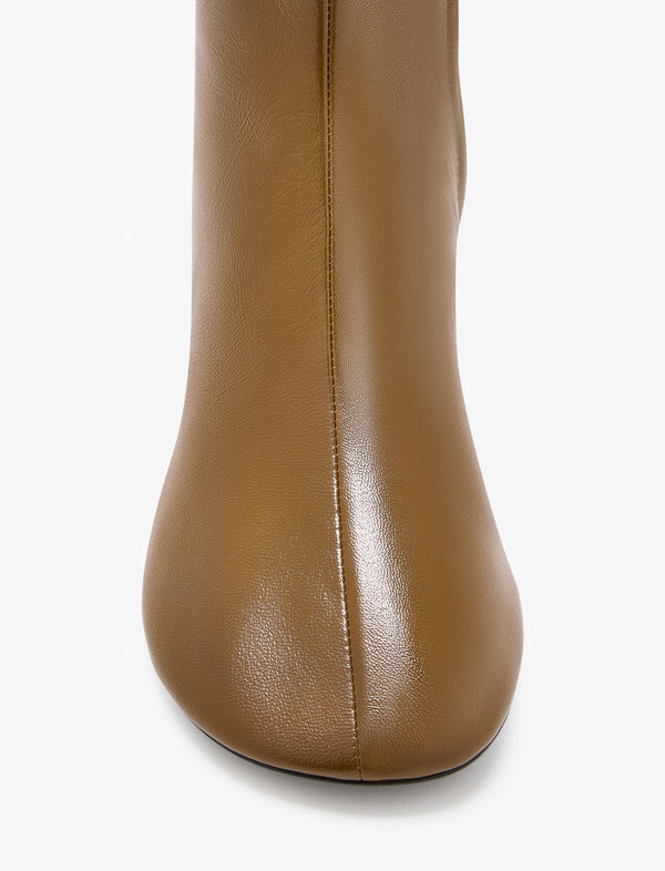 Proenza Schouler Proenza Schouler Glove Ankle Boots In Slick Nappa - Mud