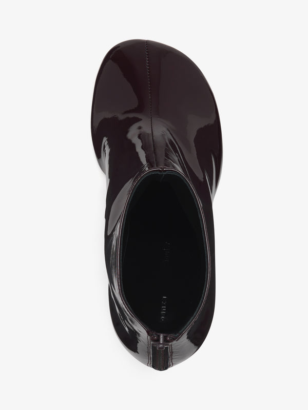 Proenza Schouler Proenza Schouler Glove Ankle Boots In Soft Patent - Currant