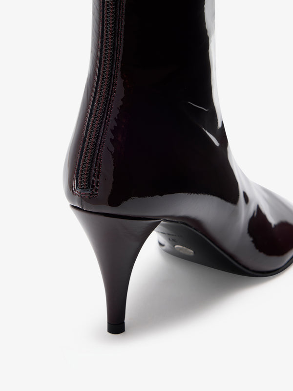 Proenza Schouler Proenza Schouler Glove Ankle Boots In Soft Patent - Currant