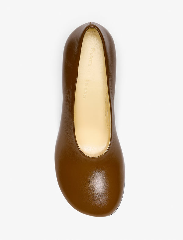 Proenza Schouler Proenza Schouler Glove Heels In Slick Nappa - Mud