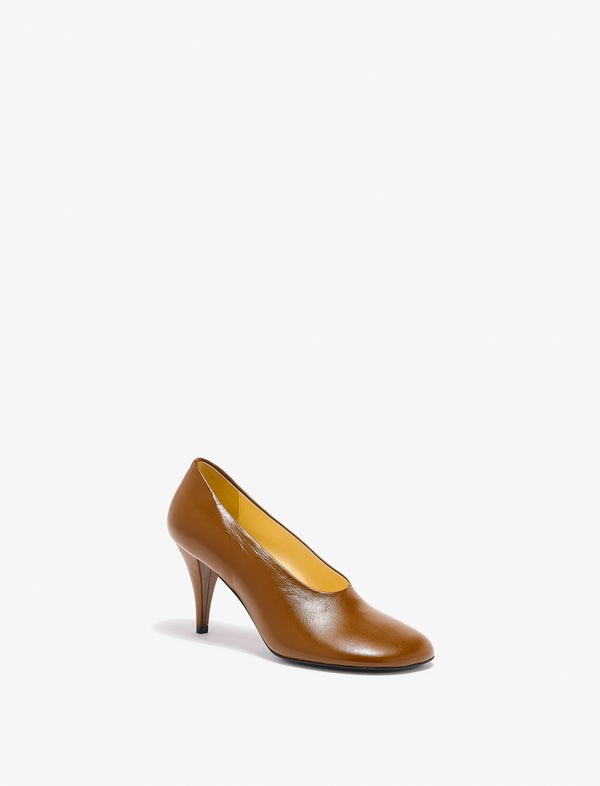 proenza schouler Proenza Schouler Glove Heels in Slick Nappa - Mud